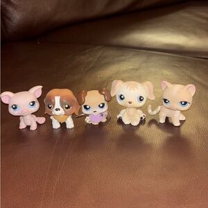 Littlest Pet Shop Figurine Set - lot of 5